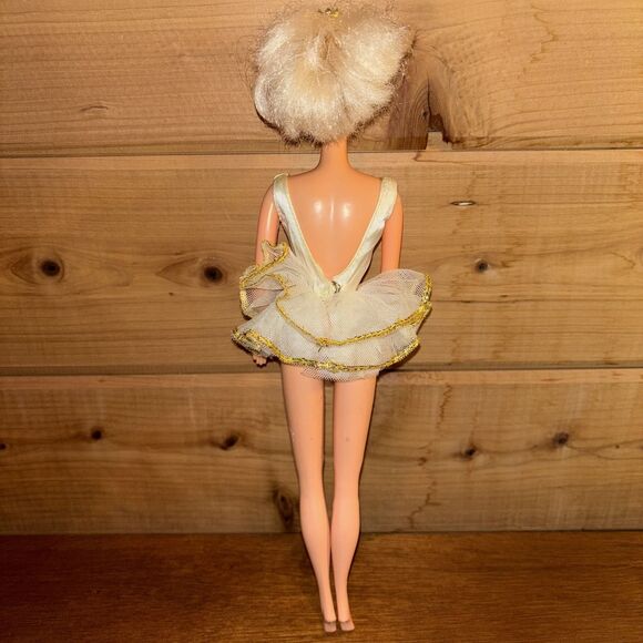 Ballerina Barbie Doll 1966 Mattel Legs Bend Click Arms/Hold Crown Tutu VNTG - Picture 3 of 16